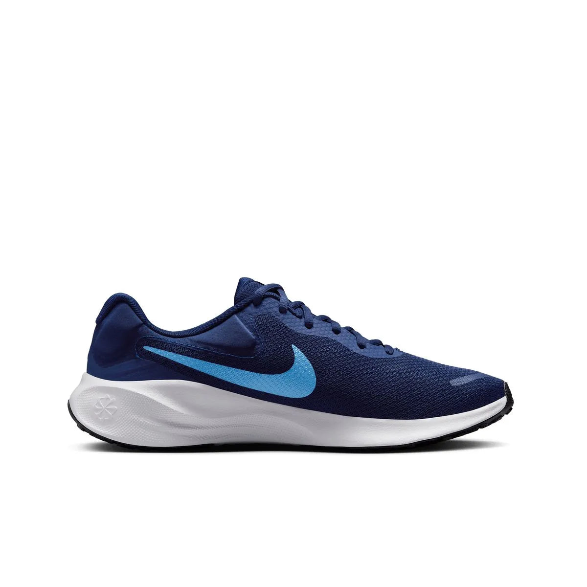 NIKE REVOLUTION 7 RUNNING SHOE - NVY & BLUE