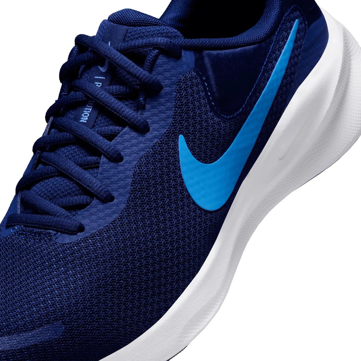 NIKE REVOLUTION 7 RUNNING SHOE - NVY & BLUE