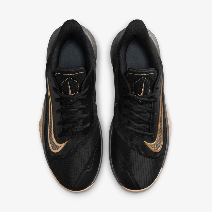 PRECISION VII BASKETBALL SHOES - BLK & GOLD
