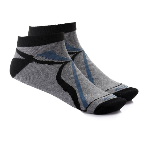 ACTIV MEN'S ANKLE SOCKS - D.GREY