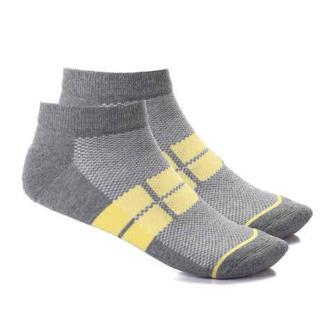 ACTIV MEN'S ANKLE SOCKS - GREY