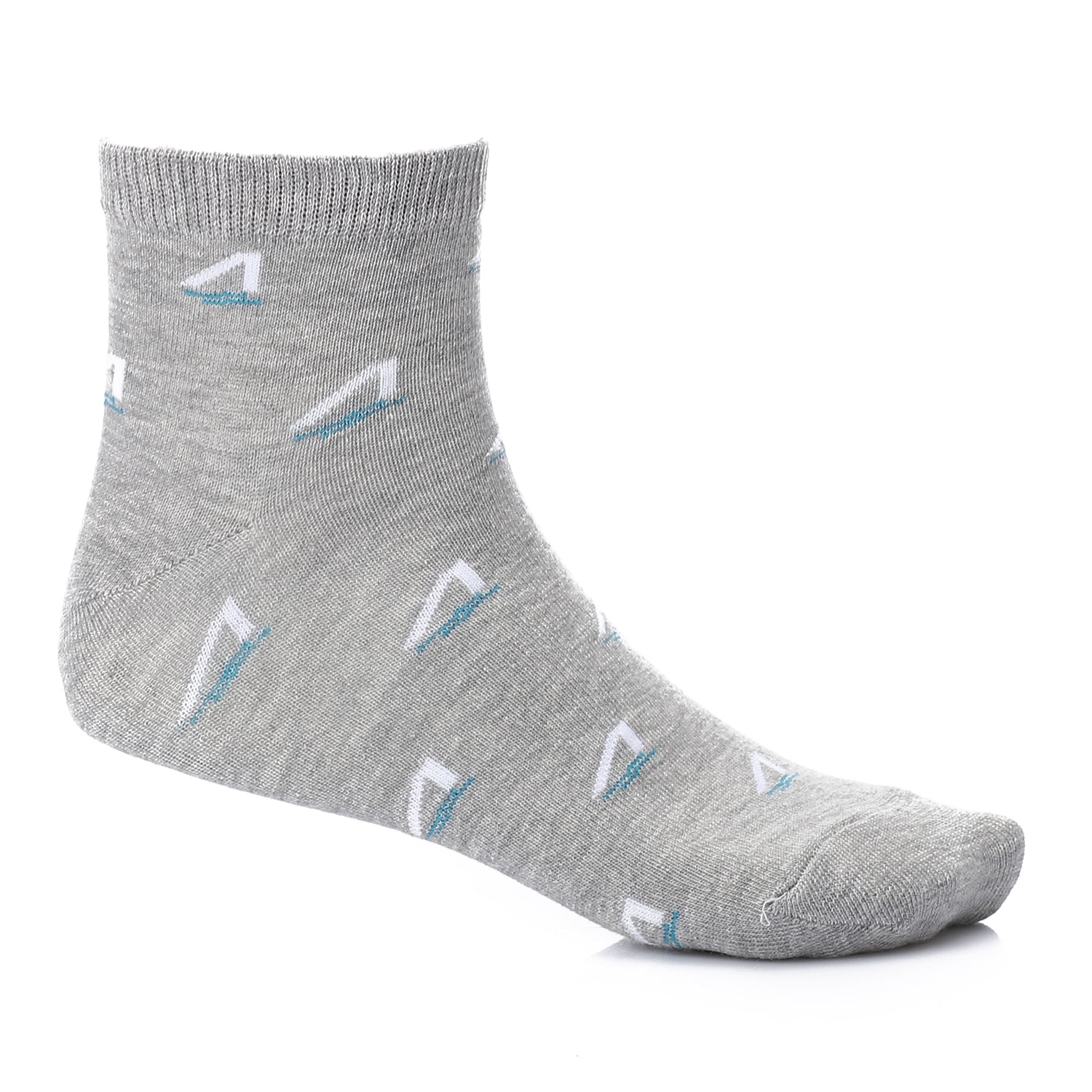 ACTIV MEN'S PLAIN 2/3 SOCKS - GREY