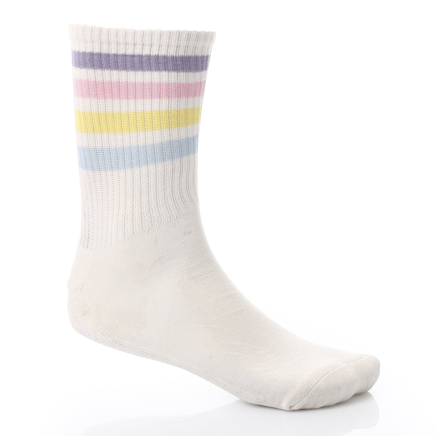 ACTIV LONG HALF CUSHION SOCKS - CREAMY
