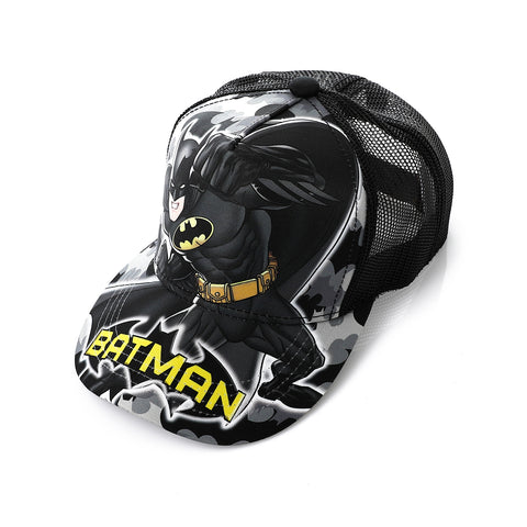 ACTIVNEW BATMAN BOY'S SNAP CAP - BLACK