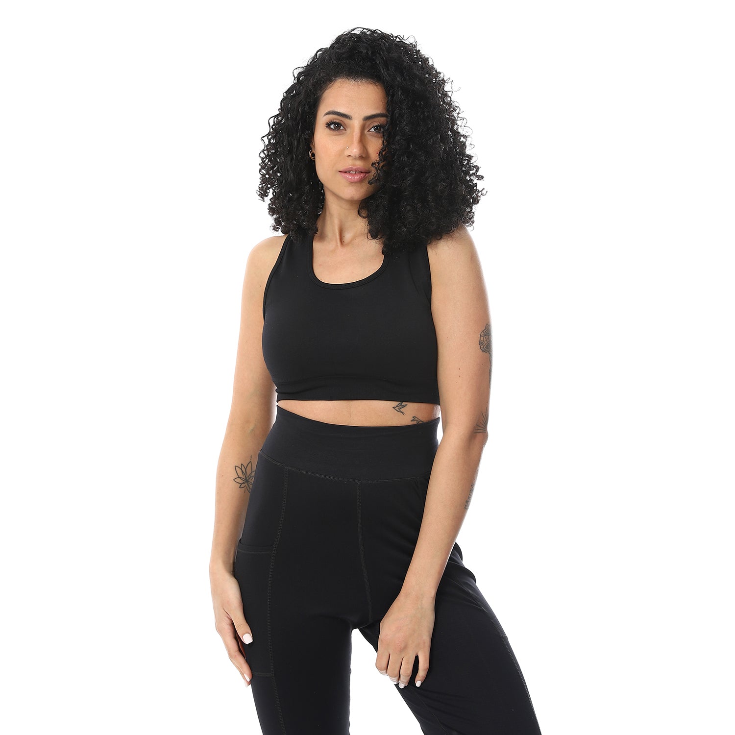 ACTIV LADY CRPSS BRA - BLACK