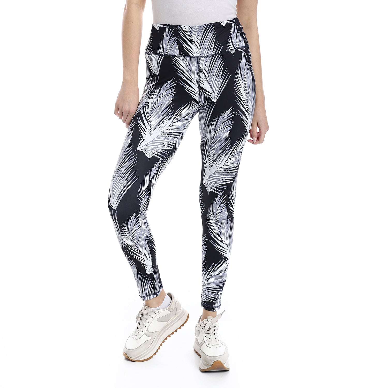 ACTIV WOMEN'S LEGGINGS - BLK*WHIT