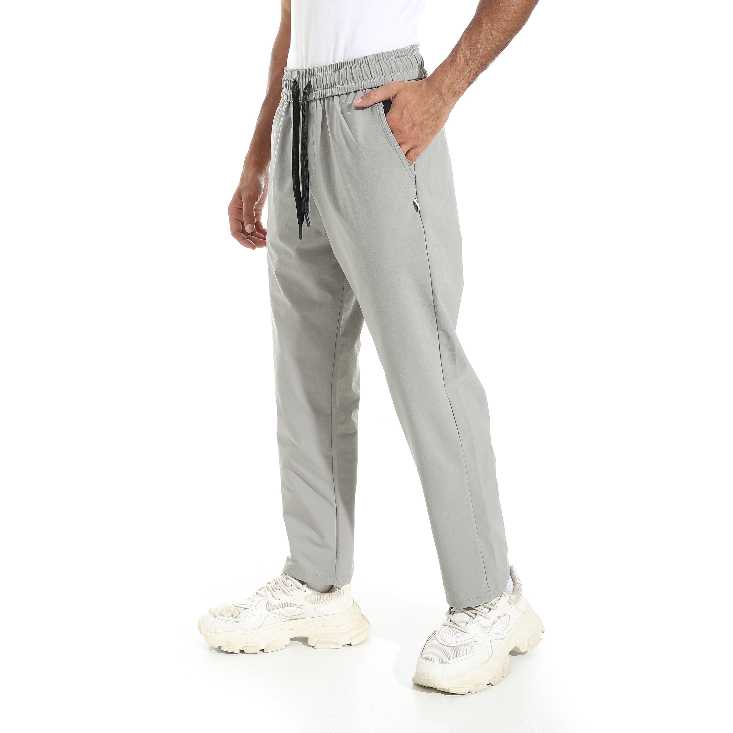 بنطلون سوفت اكتف رجالى - فضى