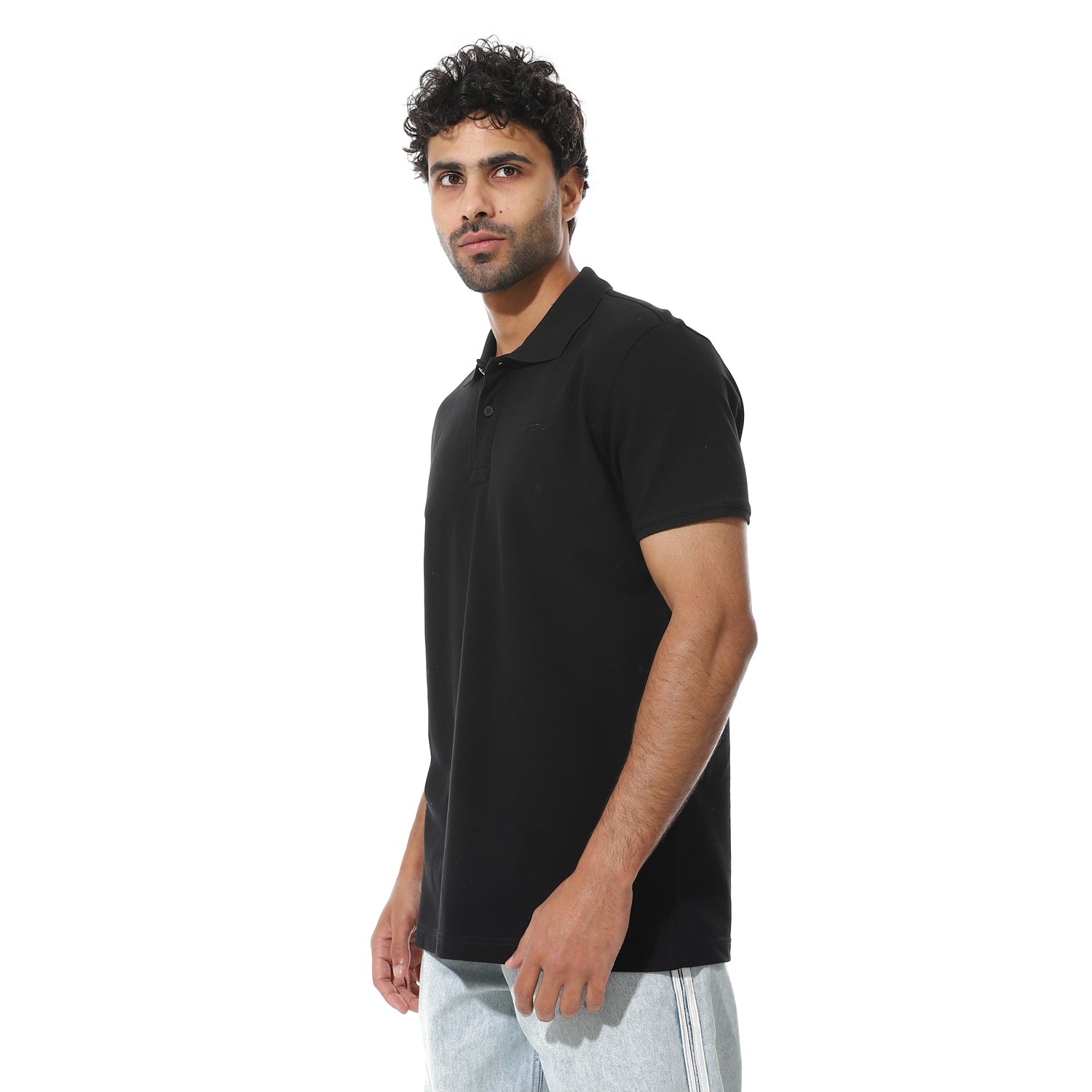 ACTIV MEN'S POLO SHIRT - BLACK