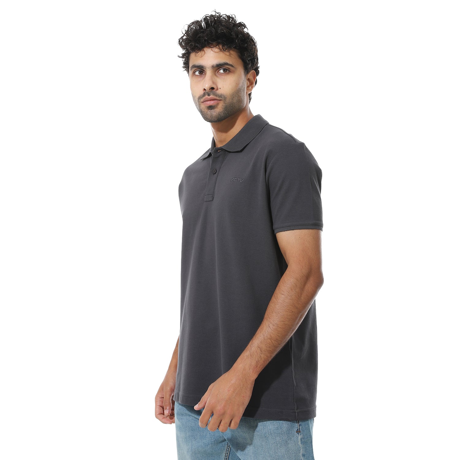 ACTIV MEN'S POLO SHIRT - IRON