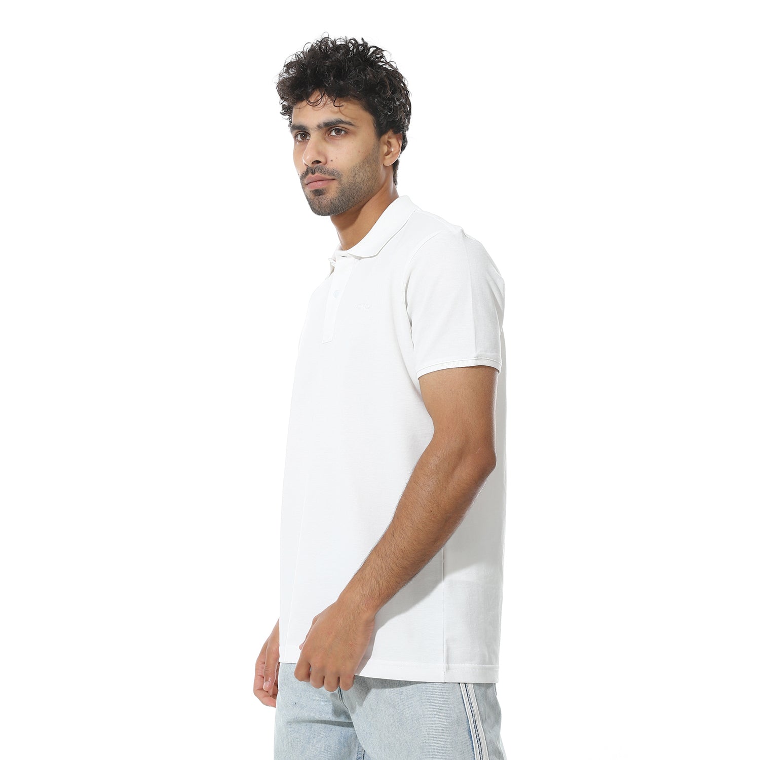 ACTIV MEN'S POLO SHIRT - WHITE