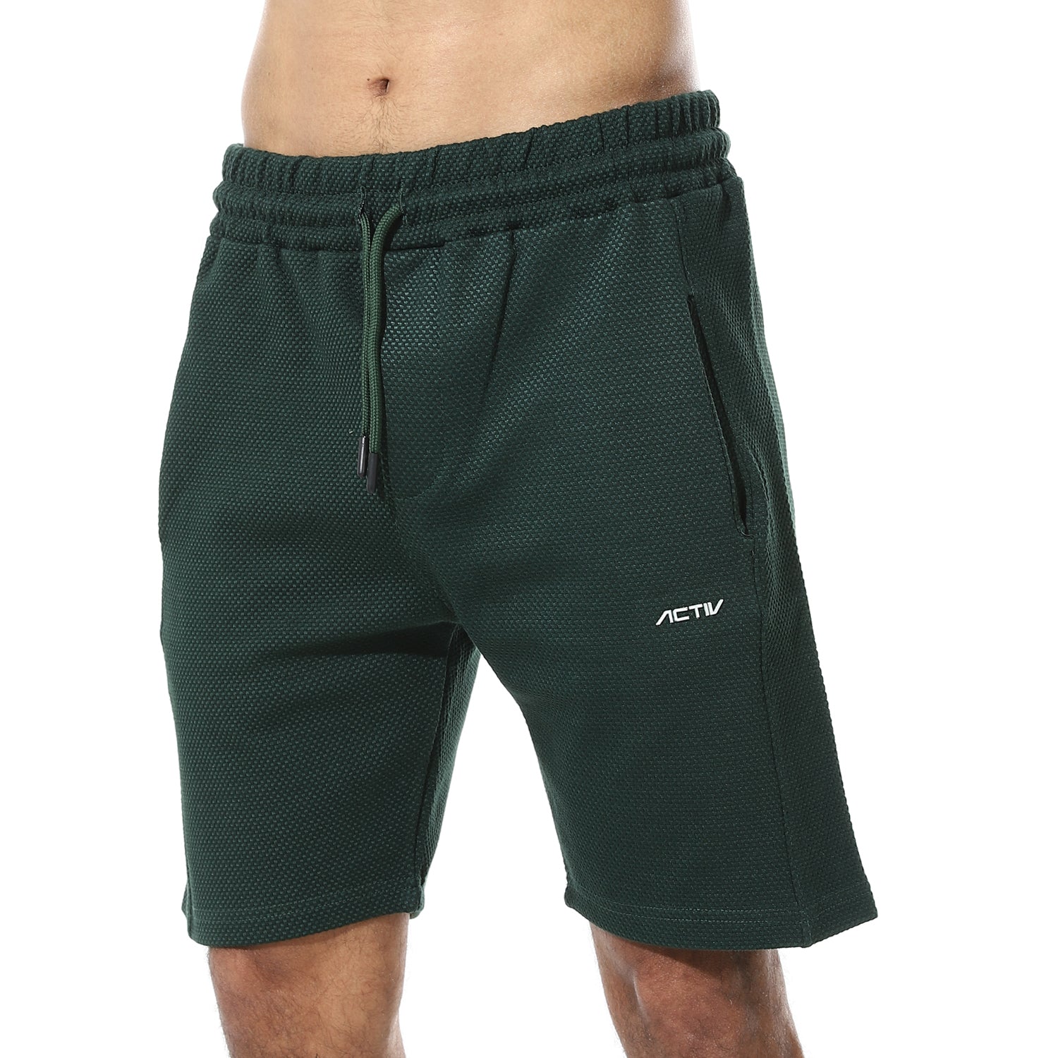 ACTIV MEN'S CASUAL SHORTS - OLIVE