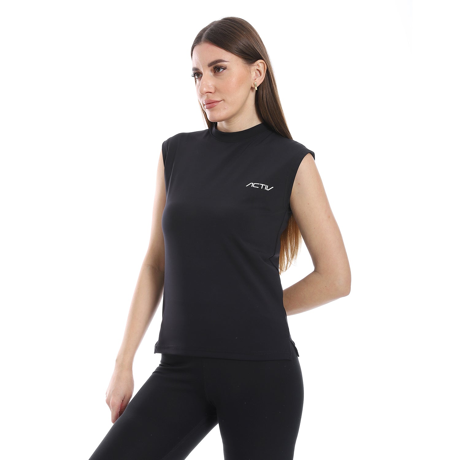ACTIV WOMEN'S T-SHIRT - BLACK