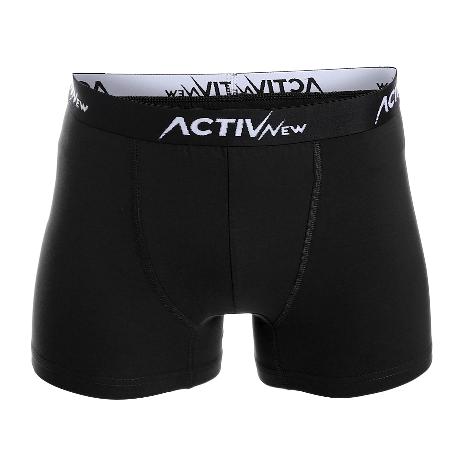 ACTIV MEN'S BOXER SHORTS - BLACK