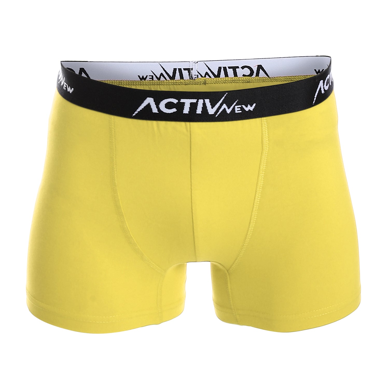 ACTIV MEN'S BOXER SHORTS - YELLOW