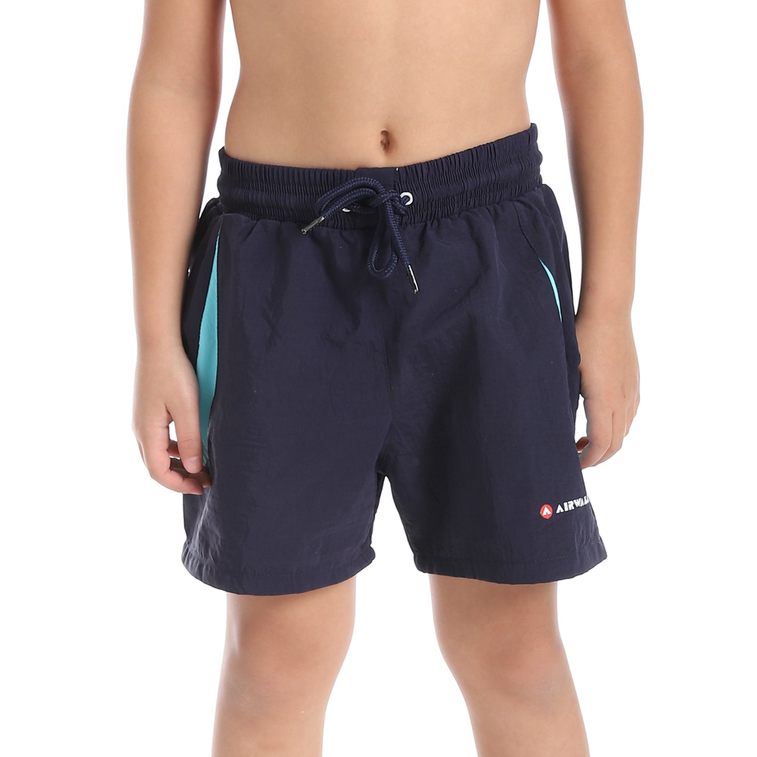 AIRWALK KIDS SWIM SHORTS - NAVY