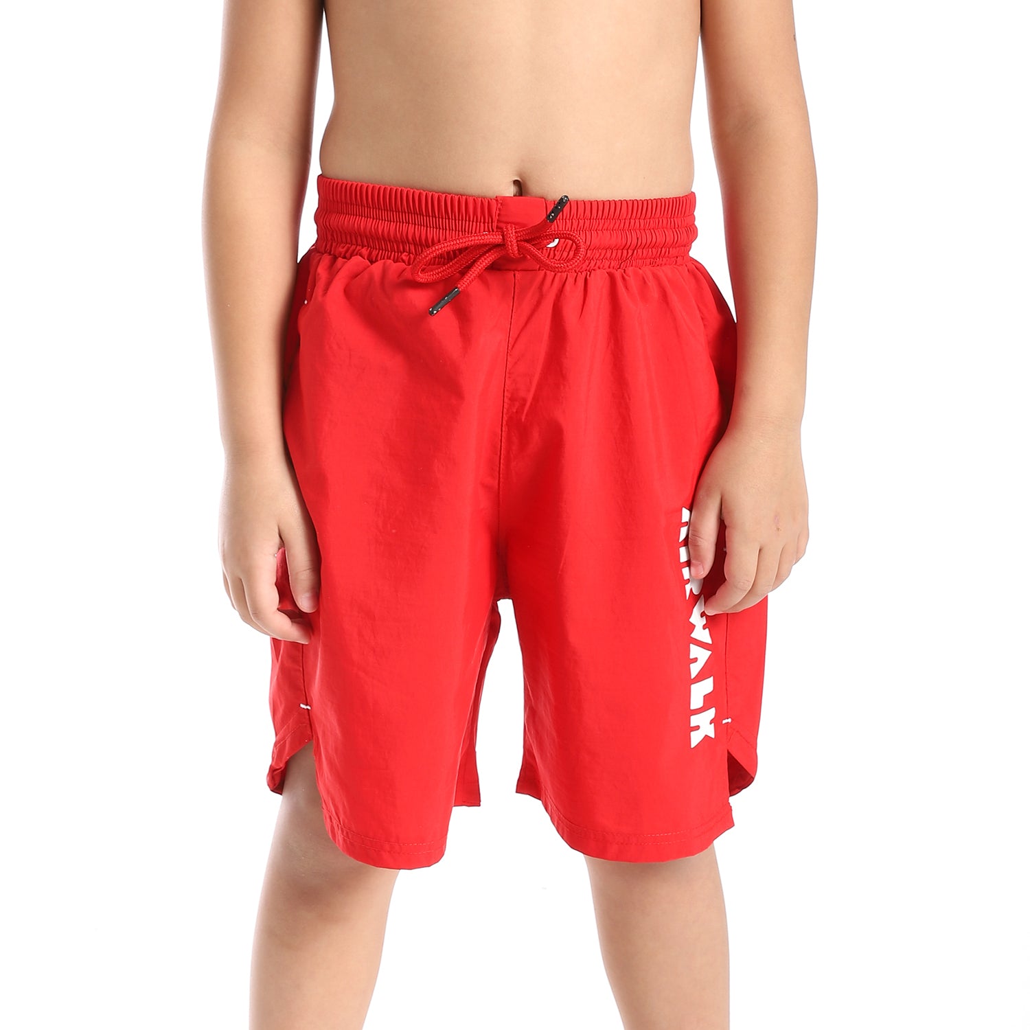 AIRWALK KIDS SWIM SHORTS - RED