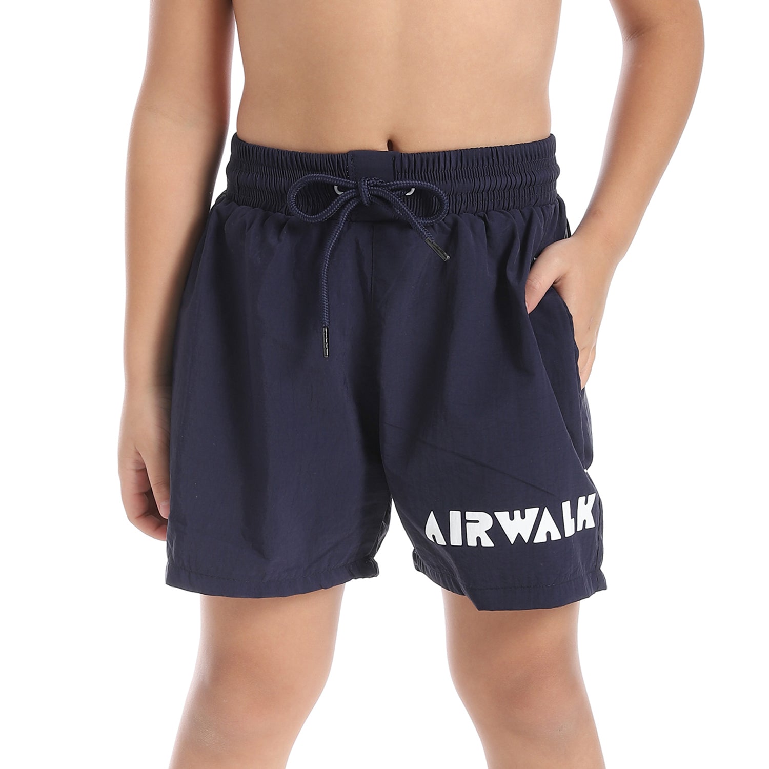 AIRWALK KIDS SWIM SHORTS - NAVY