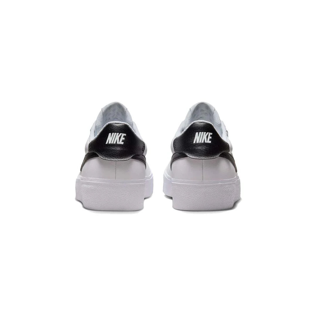 COURT SHOT INDOOR SHOES - WHT & BLK