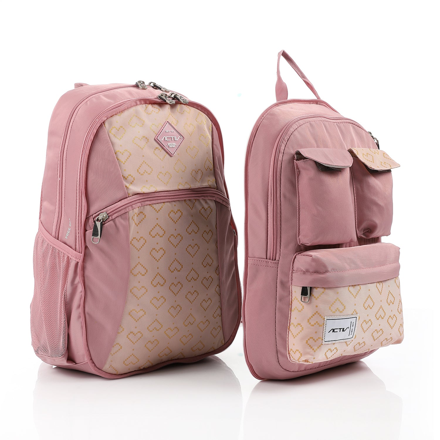 ACTIV LAPTOPCELL+IPAD BACKPACK - بنفسجى*بنفسجى*بيج فاتح*رمادى فاتح