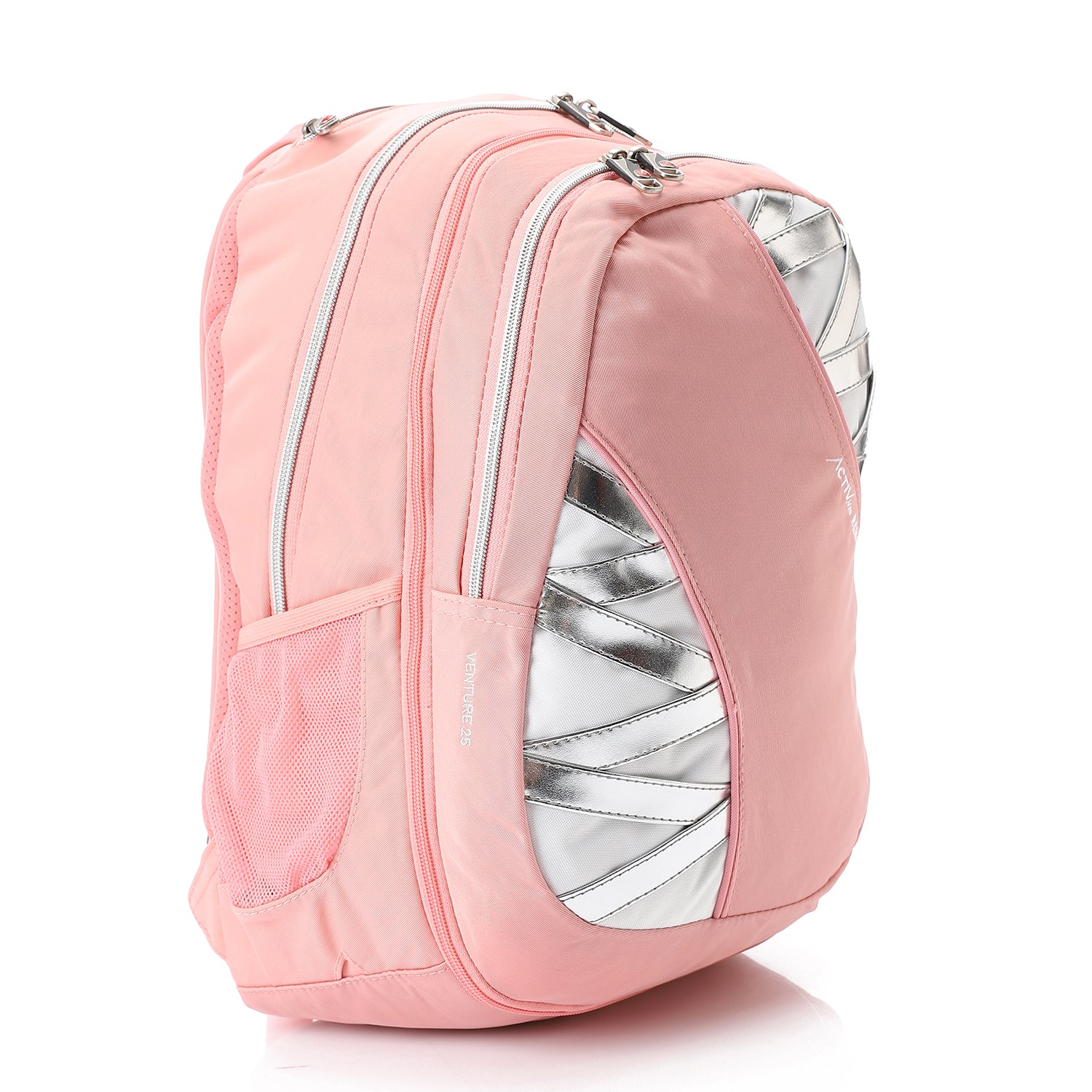 ACTIV VENTURE BACKPACK - روز فاتح*روز فاتح*ابيض*فضى*رمادى فاتح