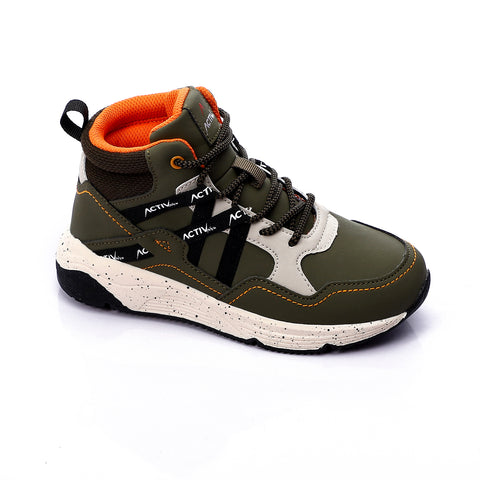 ACTIV KIDS FASHION SHOES - OLIVE