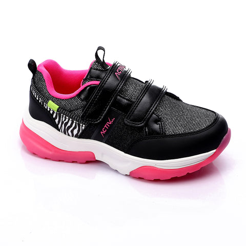 ACTIV KIDS FASHION SHOES - BLACK