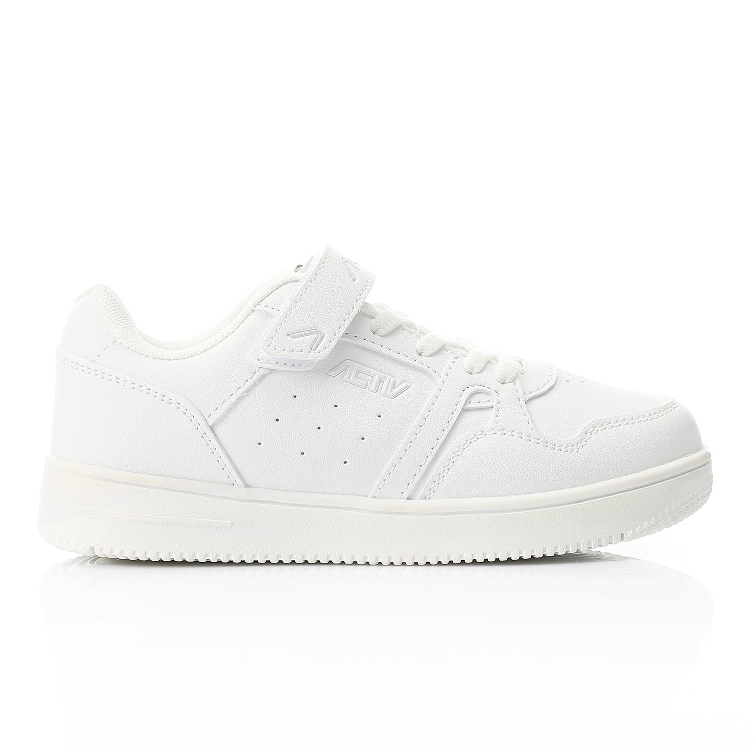 ACTIV KIDS VELCRO SHOES - ابيض