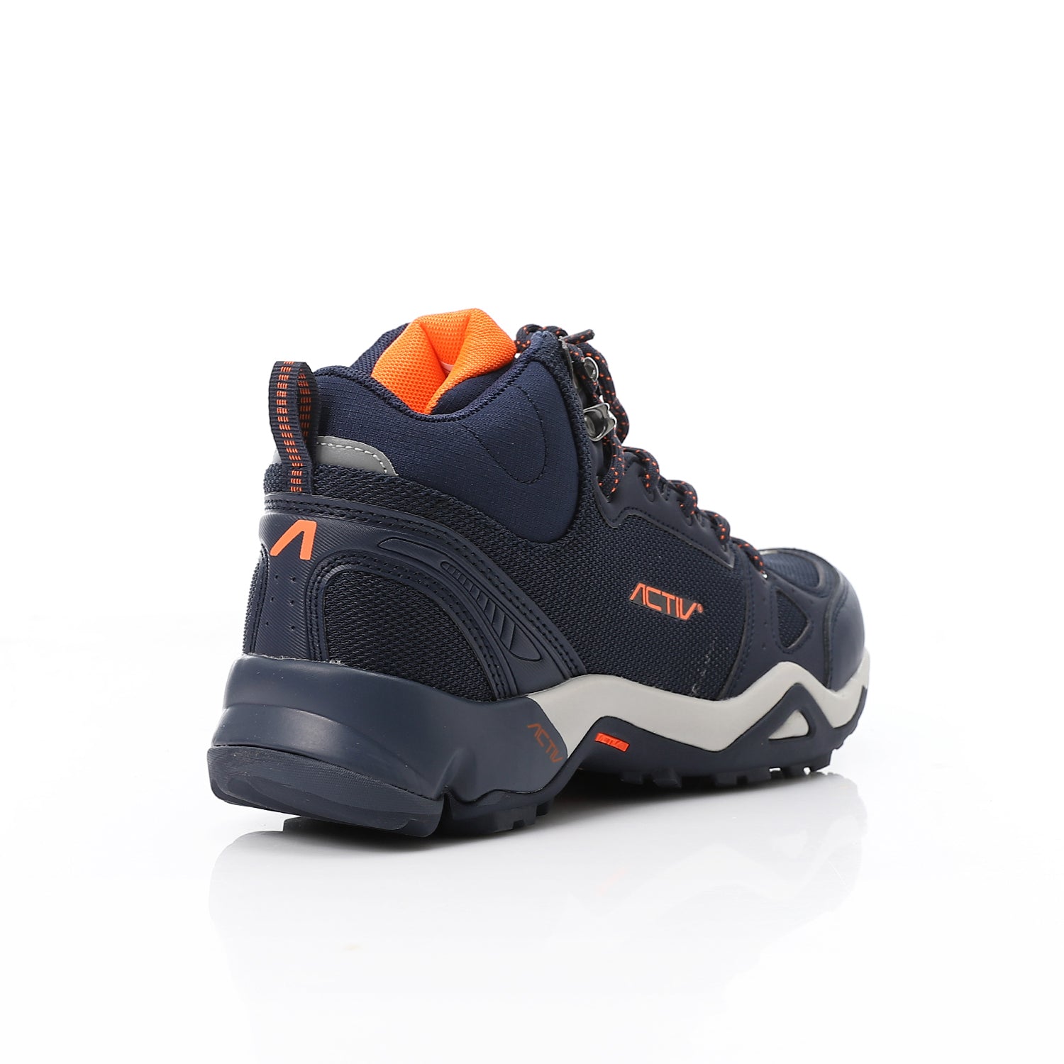 ACTIV MEN'S HALF BOOT SHOES - كحلي*برتقالي