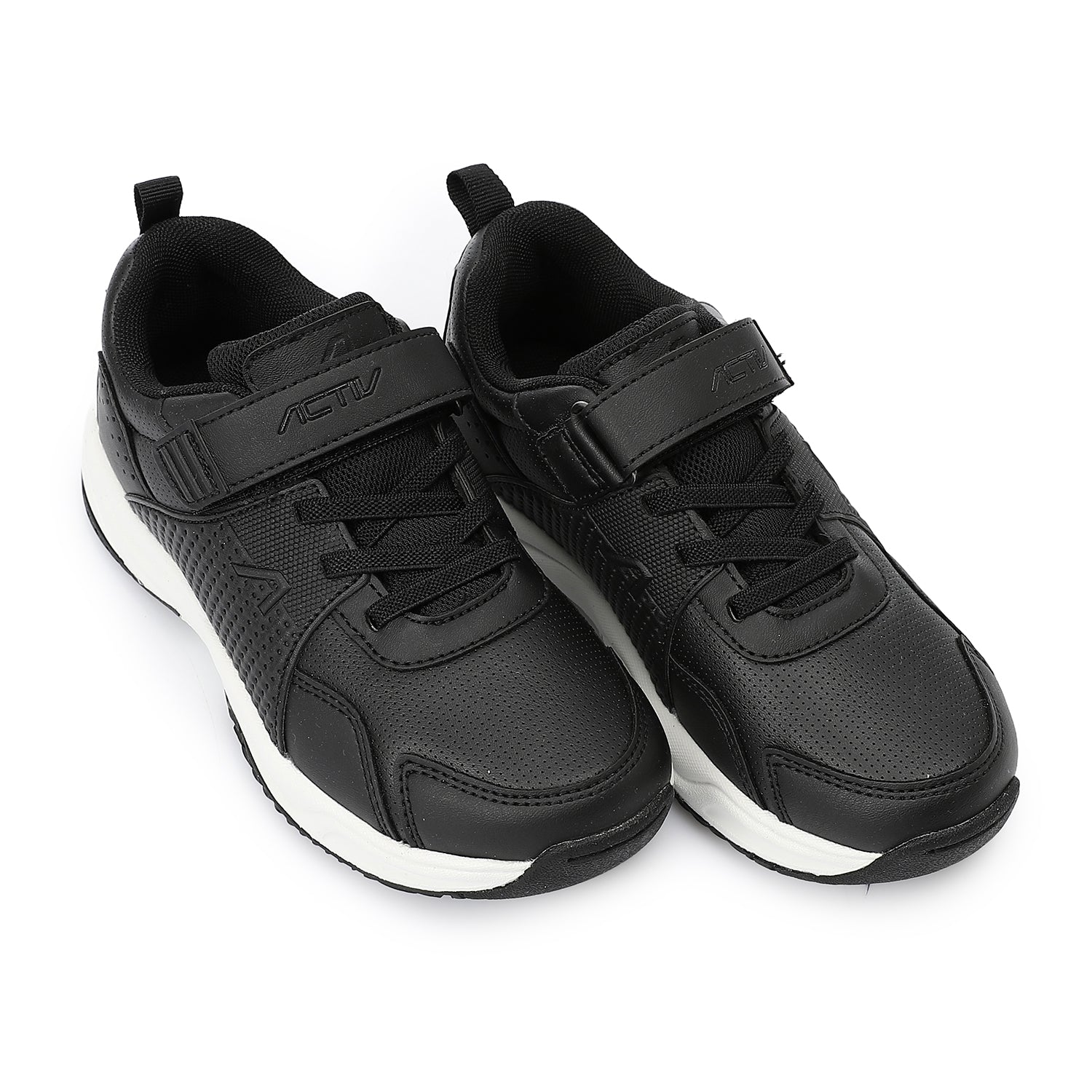 ACTIV KIDS FASHION VELCRO SHOE - اسود