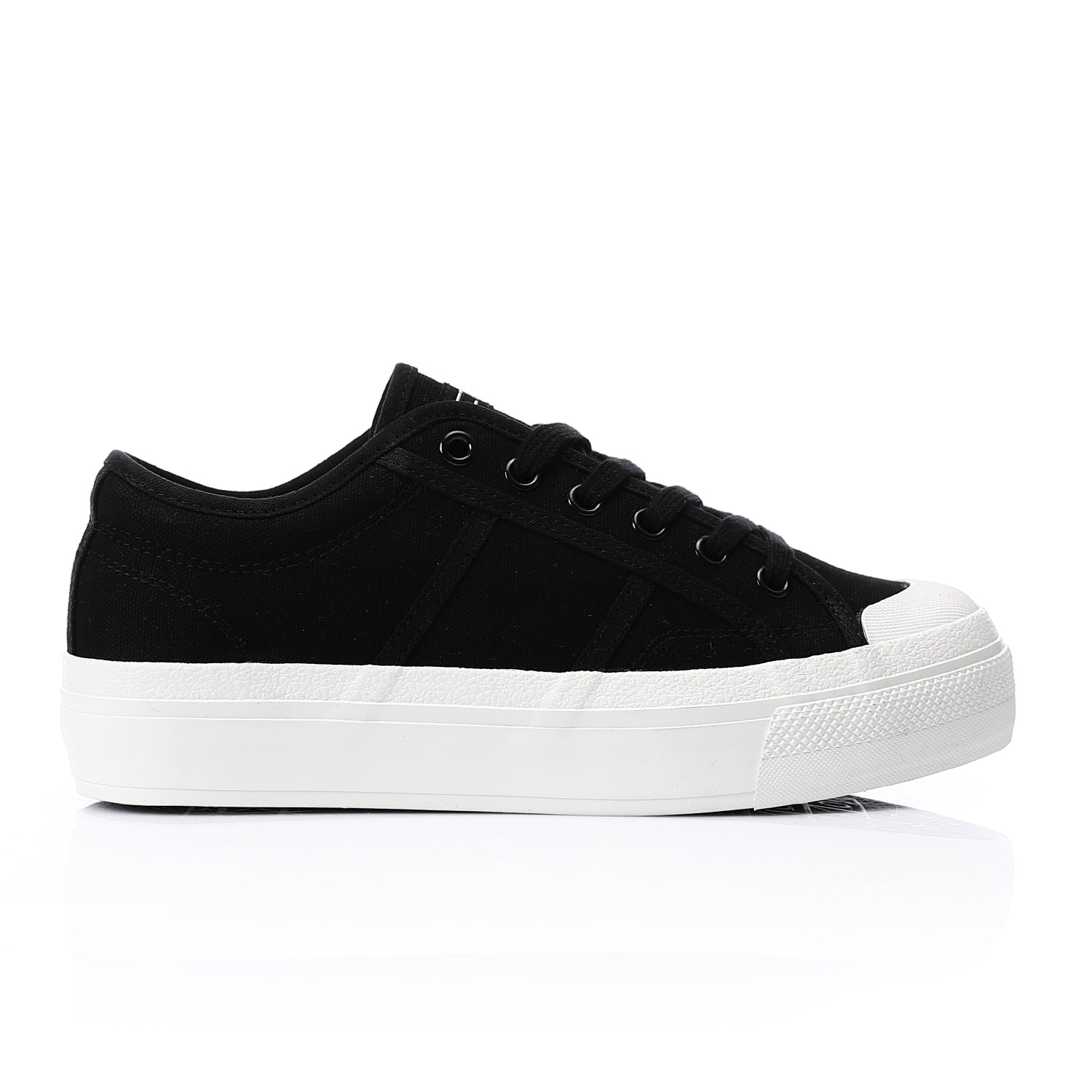 ACTIV WOMEN'S CANVAS SHOES - BLACK