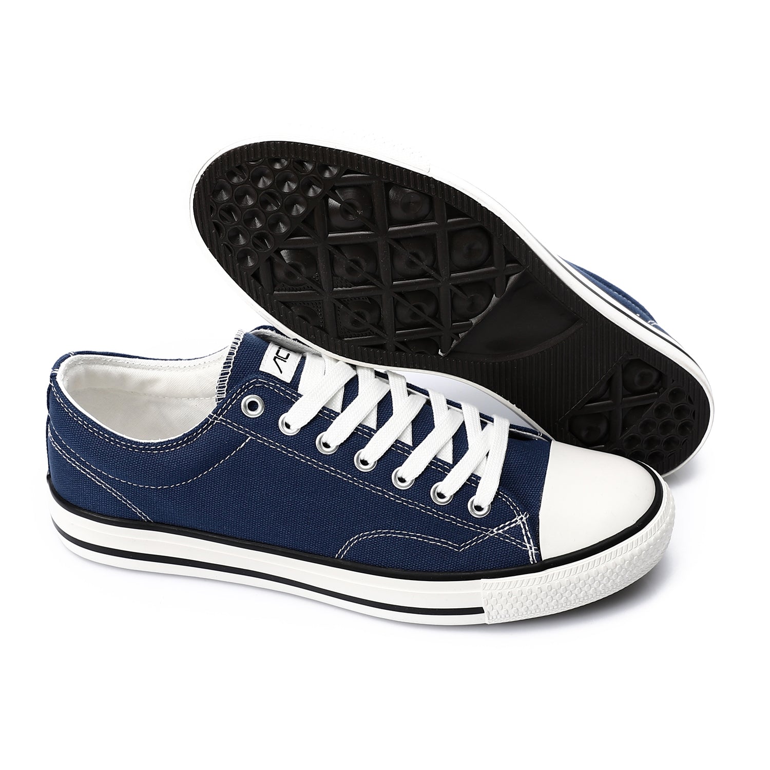 ACTIV MEN'S CANVAS SHOES - NAVY