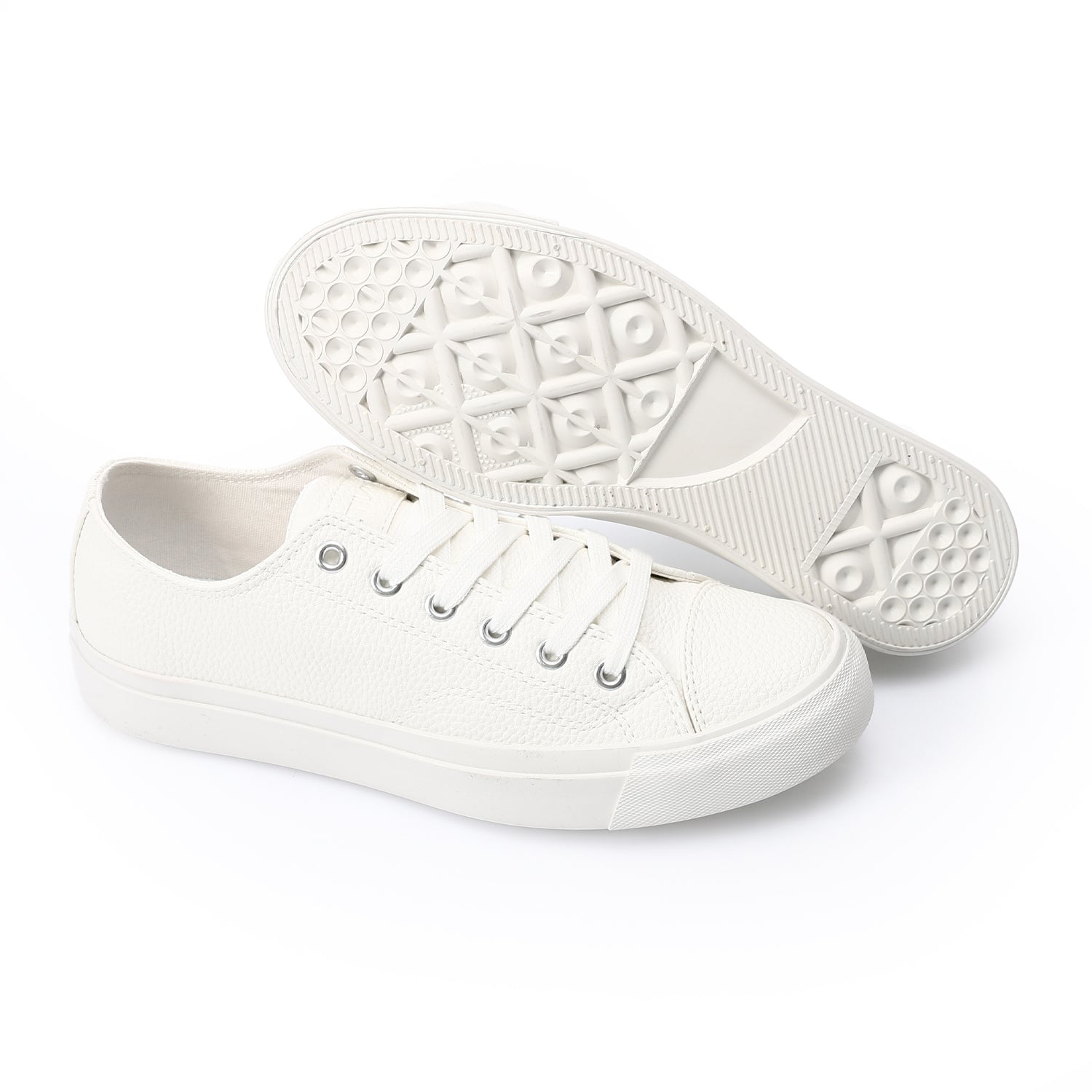 ACTIV WOMEN'S CANVAS SHOES - WHITE