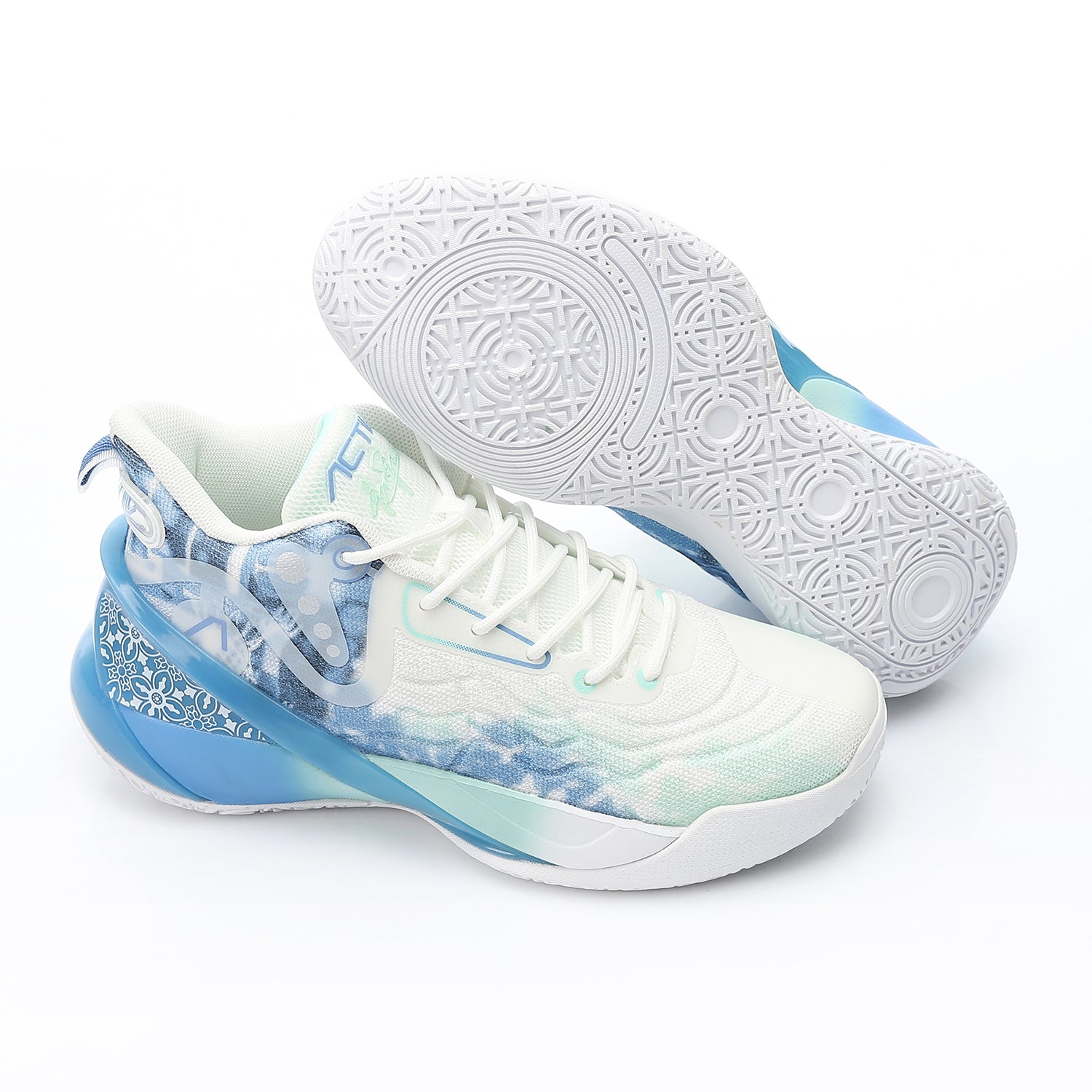 ACTIV MEN'S BASKETBALL SHOES - ابيض*اسود*ازرق