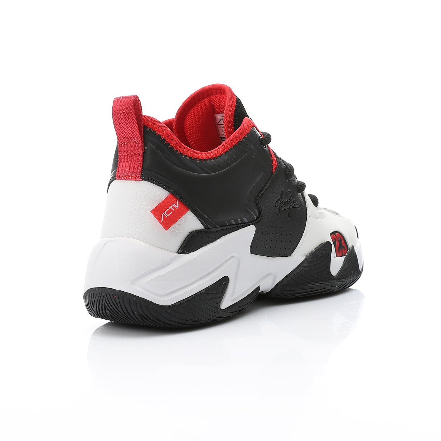 ACTIV MEN'S BASKETBALL SHOES - ابيض*اسود*احمر