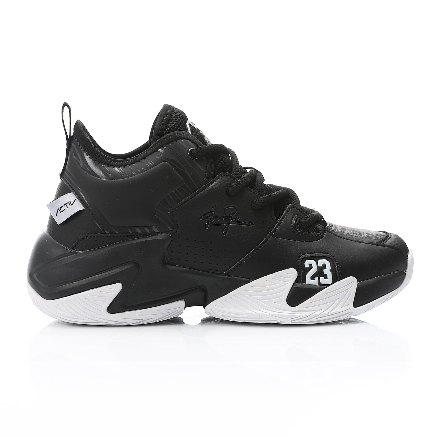 ACTIV MEN'S BASKETBALL SHOES - اسود*ابيض