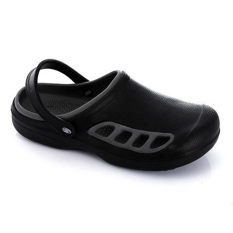 ACTIVNEW MEN'S CLOGS - BLK & GREY