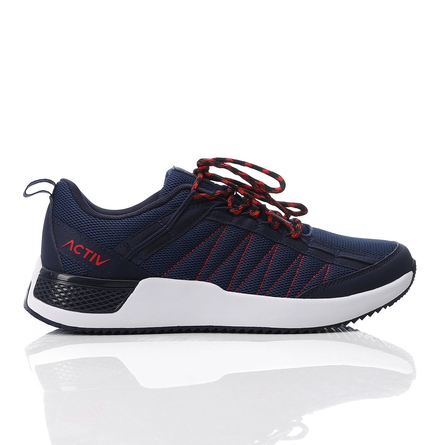 ACTIV MEN'S SHOES - NAVY*RED