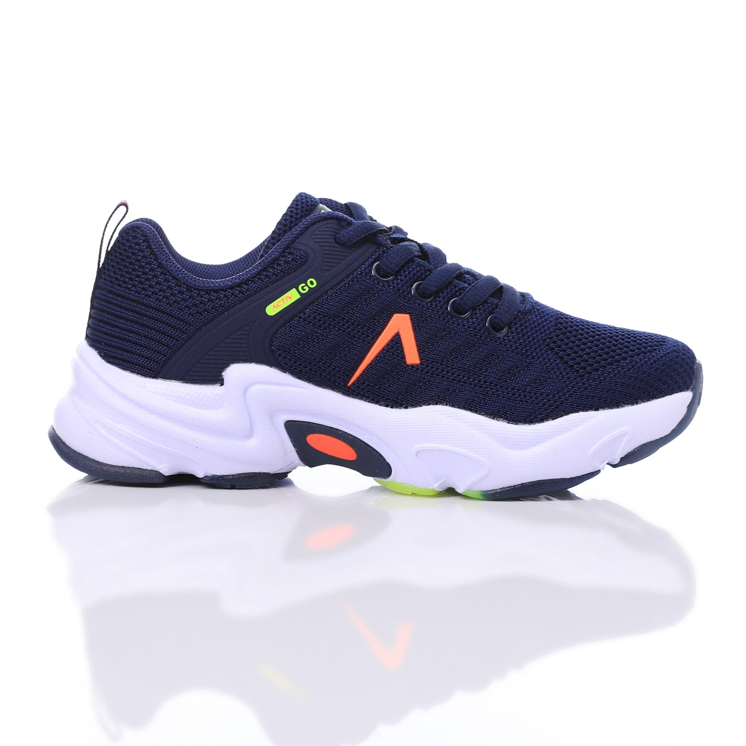 ACTIV KIDS SHOES - NVY*ORNG