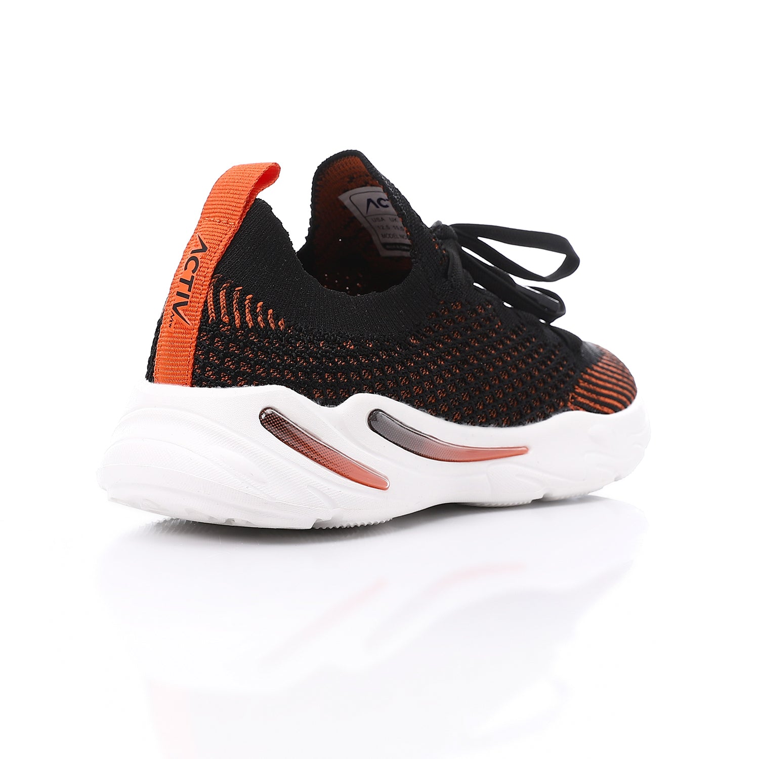 ACTIV KIDS SHOES - BLK*ORNG