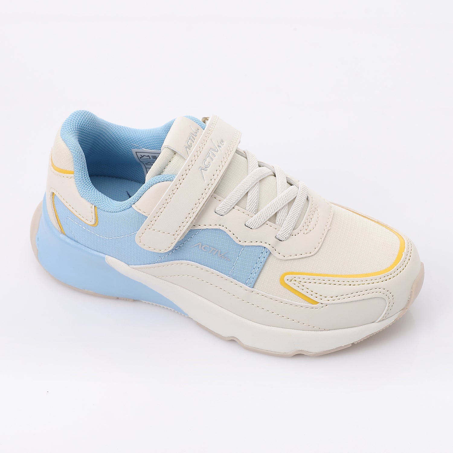 حذاء فاشون اكتف اطفالى - بيج*ازرق