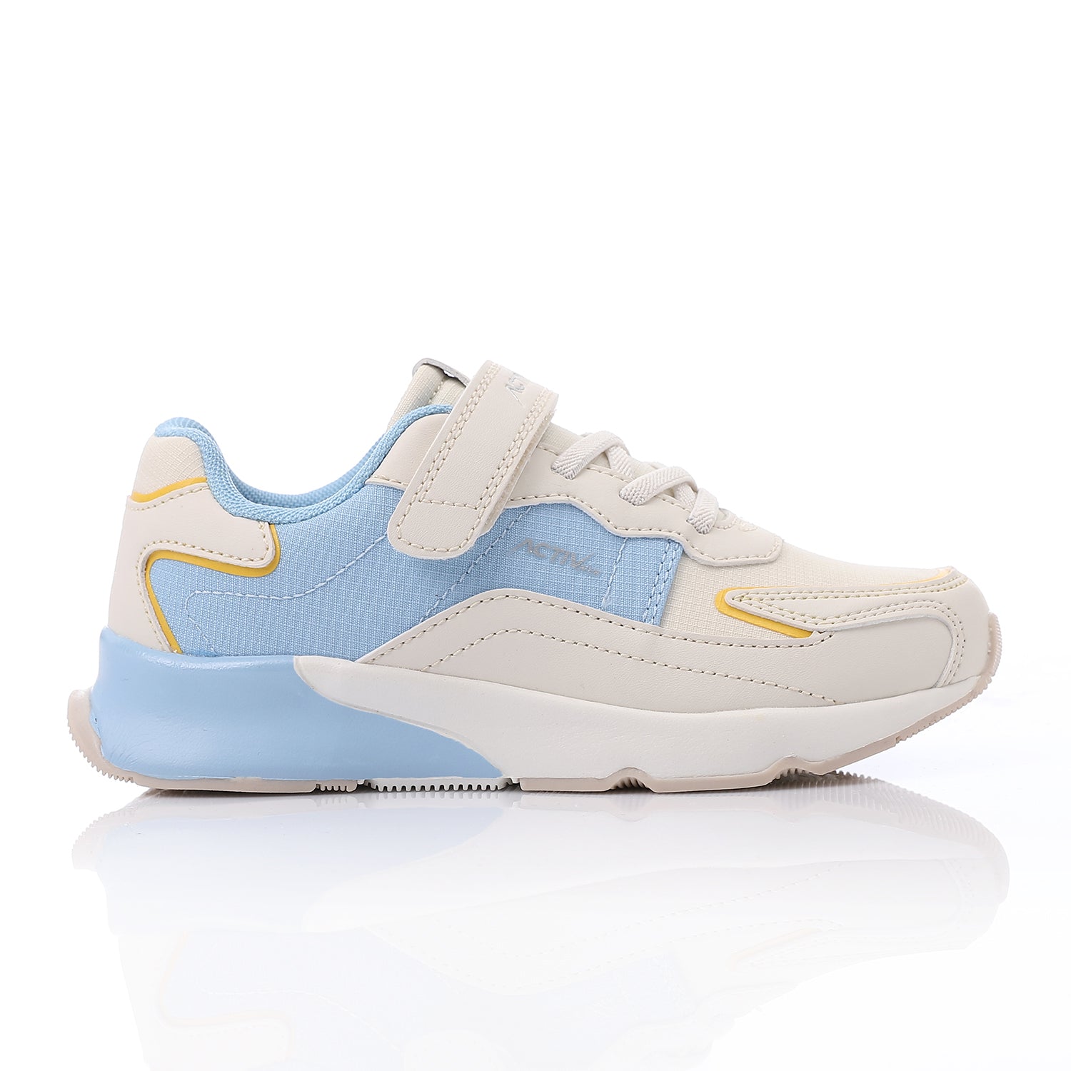 حذاء فاشون اكتف اطفالى - بيج*ازرق