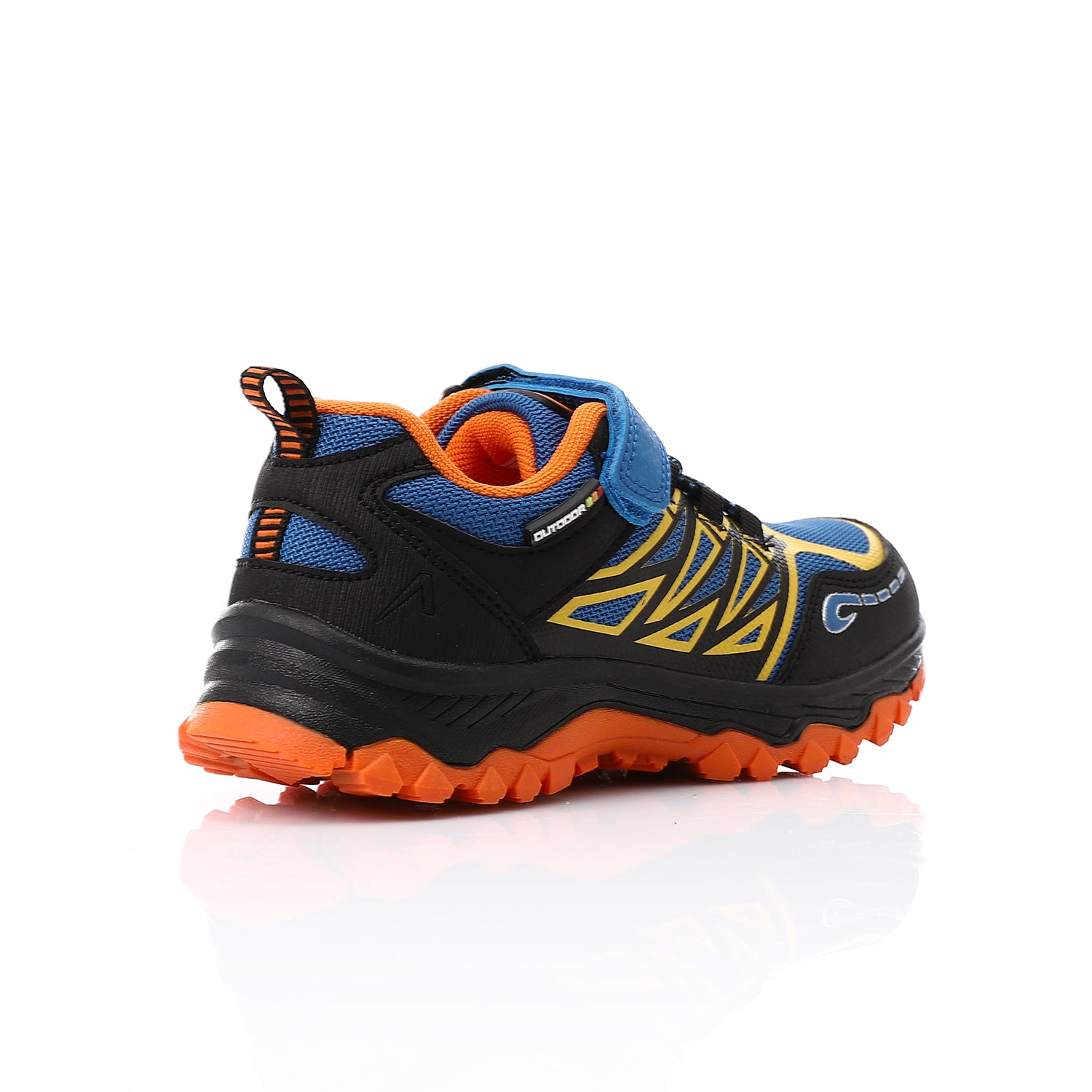 حذاء فاشون اكتف اطفالى - اسود*ازرق*برتقالى