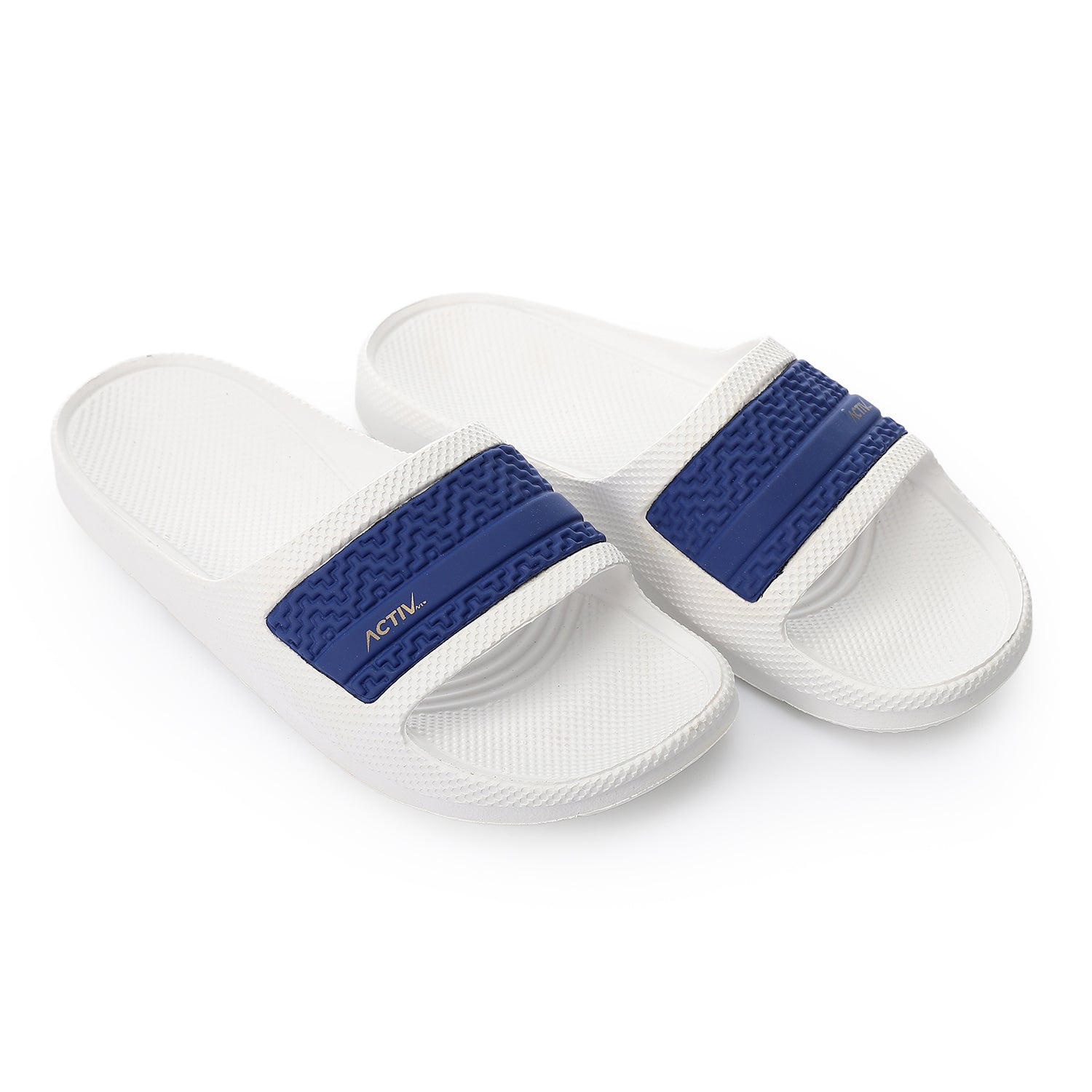 ACTIV SLIPPER - WHT*ROYL