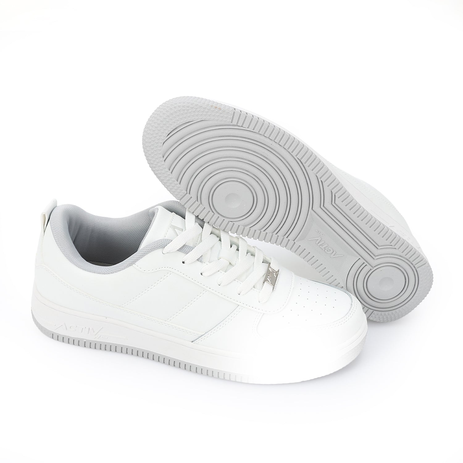 ACTIV SHOES - ابيض*رمادي