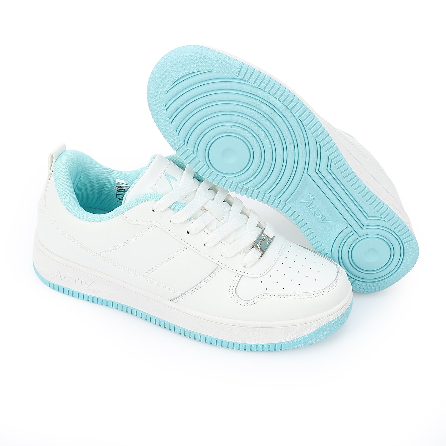 ACTIV SHOES - ابيض*ازرق فاتح