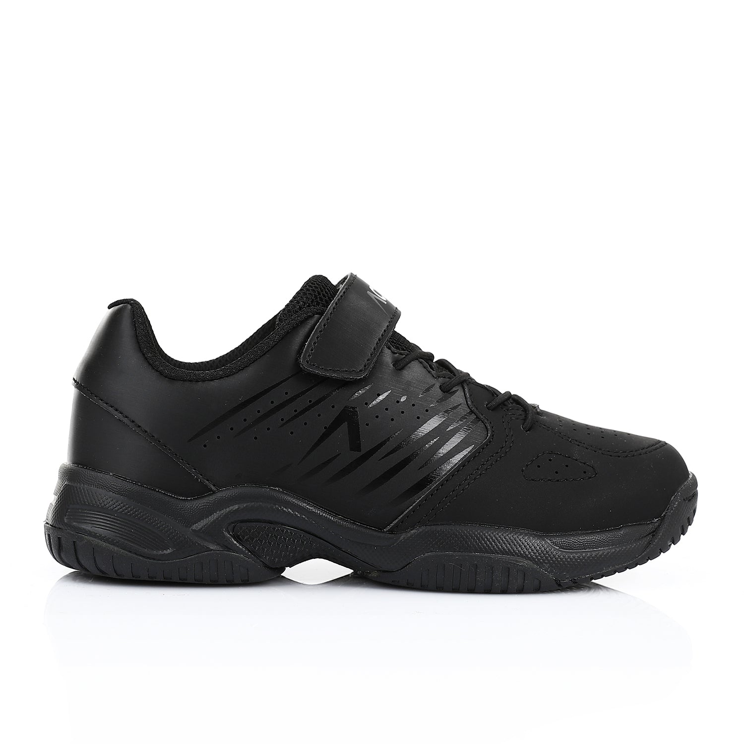 ACTIV FASHION VELCRO SHOES - BLACK