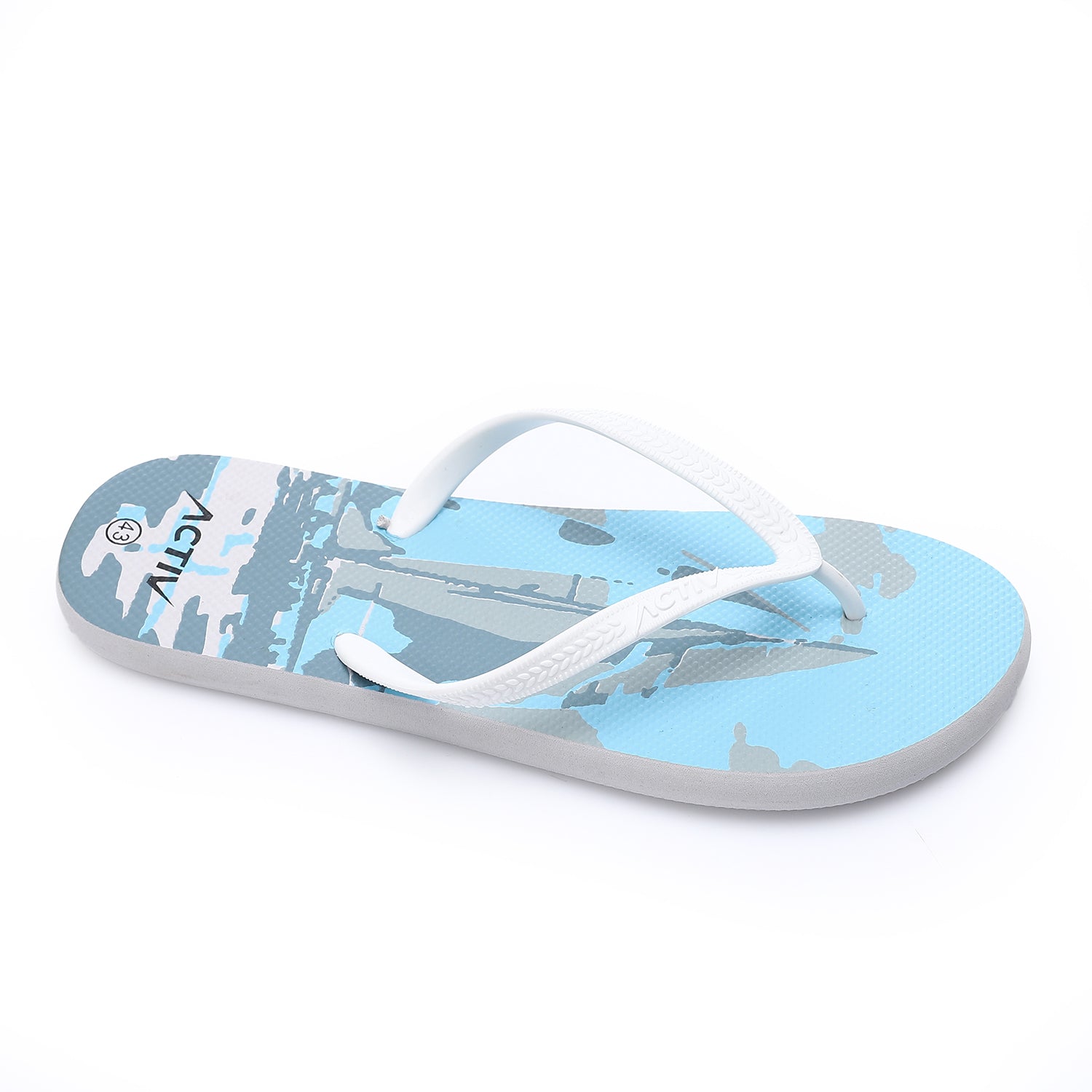 شبشب صابع اكتف رجالى - ازرق فاتح*ابيض