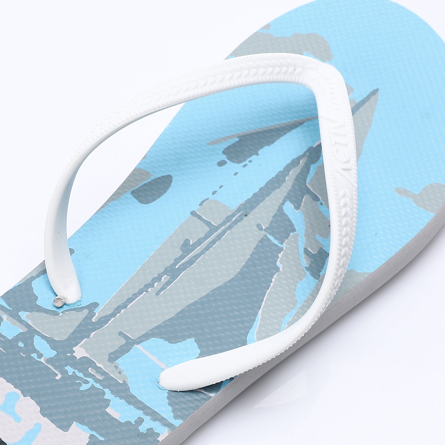 شبشب صابع اكتف رجالى - ازرق فاتح*ابيض