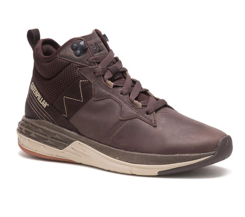 CAT CITYROGUE MID MENS SHOES - COFFEE