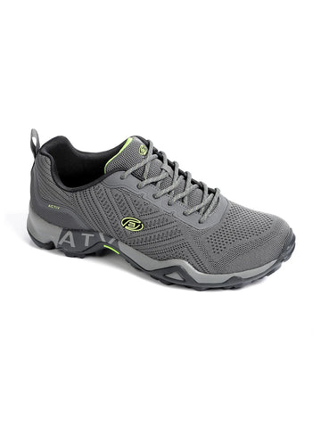 ACTIVNEW MEN'S TREKKING SHOES - GREY
